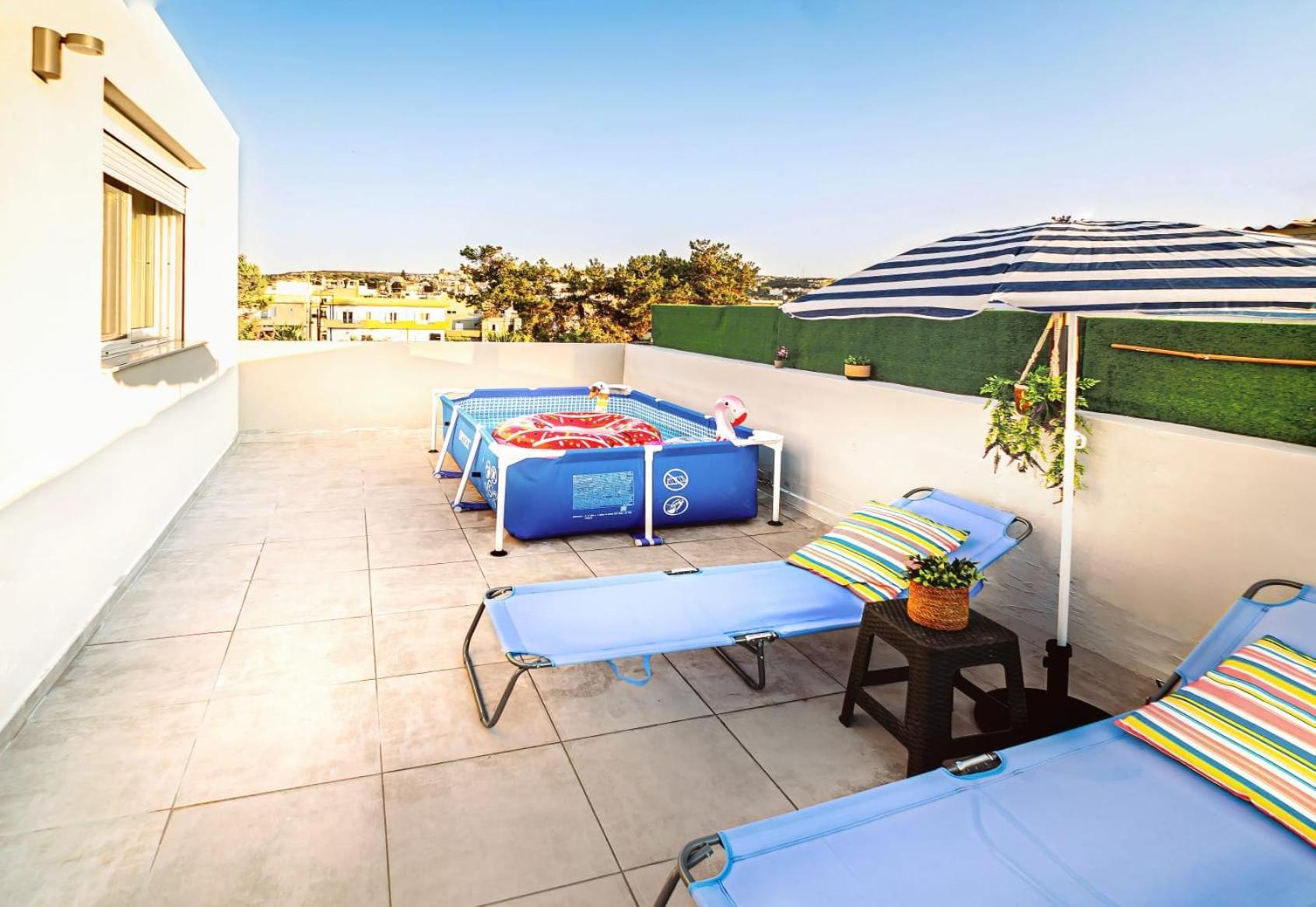 Holiday House Heraklion & Roof Garden Buitenkant foto